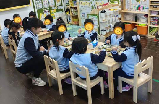 金融街惠泽幼儿园食堂开业了！