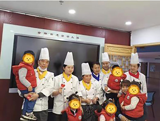 金融街惠泽幼儿园食堂开业了！