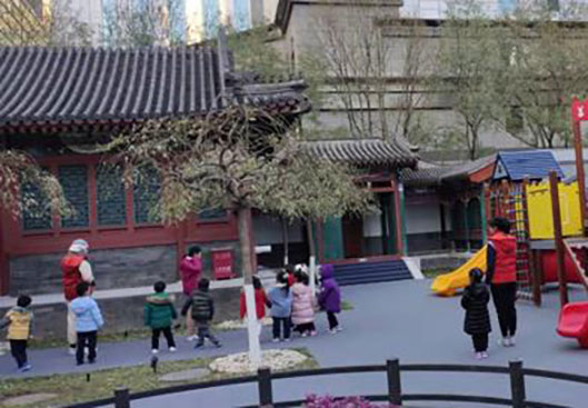 金融街惠泽幼儿园食堂开业了！